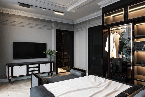 Phòng ngủ con 1 biệt thự anh Hùng