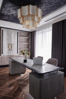 Phối cảnh phòng làm việc - BT anh Phước
