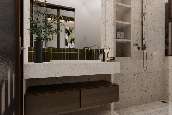 BT anh Quang - phối cảnh phòng wc