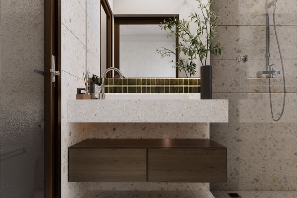 BT anh Quang - phối cảnh wc