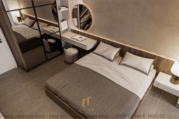 Biệt thự anh Cảnh - Phối cảnh PN02