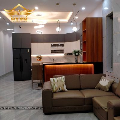 Biệt thự nhà chị Thanh - Không gian phòng bếp ăn