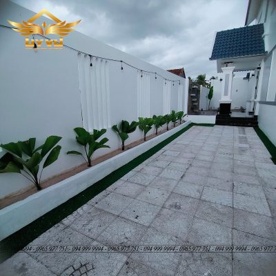 Nhà chị Thanh - khu vực xung quanh nhà