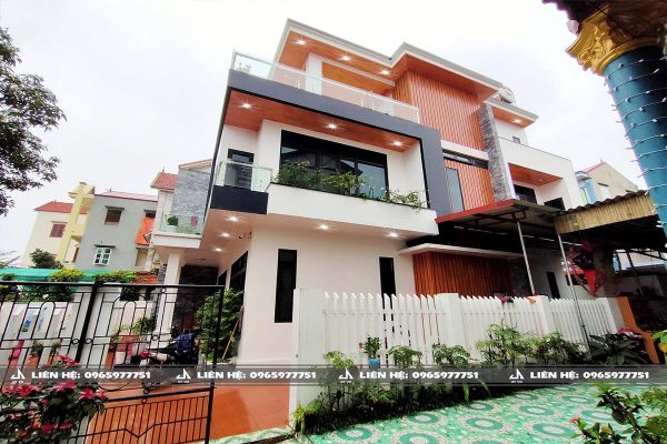 Công trình biệt thự nhà anh Hoạt