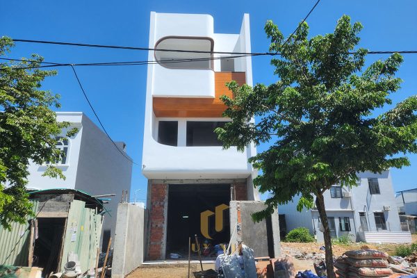 Công trình trong giai đoạn hoàn thiện phần thô