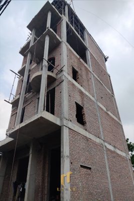 Công trình thi công phấn thô biệt thự chị Nhung