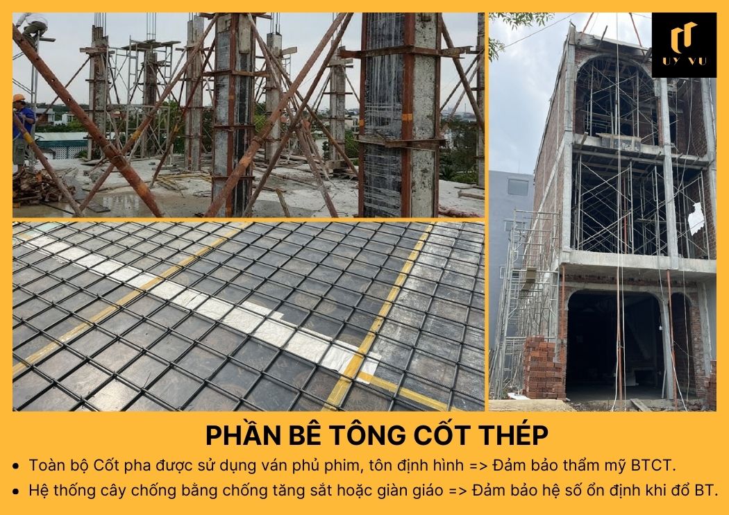 BÁO GIÁ XÂY DỰNG PHẦN THÔ TẠI ĐÀ NẴNG dam bao tham my be tong cot thep