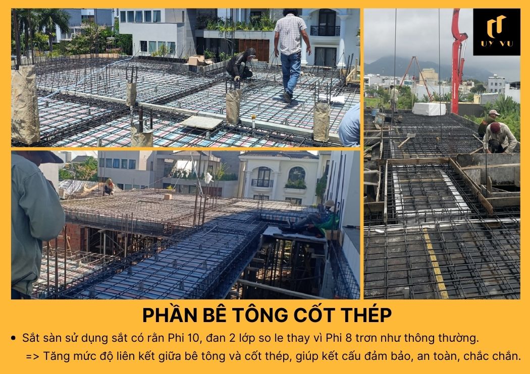 BÁO GIÁ XÂY DỰNG PHẦN THÔ TẠI ĐÀ NẴNG Độ đảm bảo an toàn và chắc chắn của bê tông cốt thép