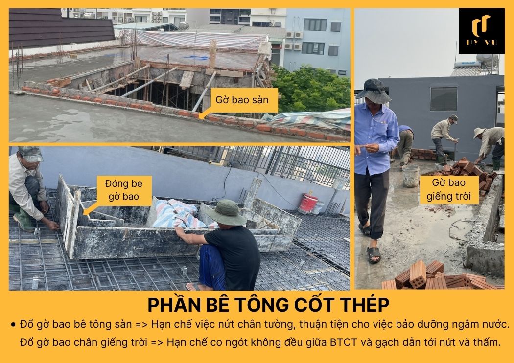 BÁO GIÁ XÂY DỰNG PHẦN THÔ TẠI ĐÀ NẴNG do go bao be tong san va do go bao chan gieng troi