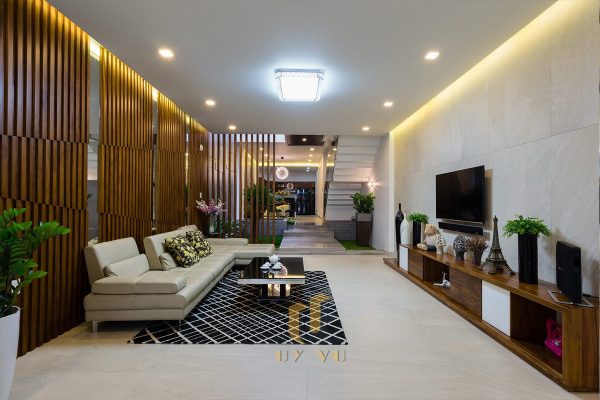 Thực tế phòng khách nhà anh Bội