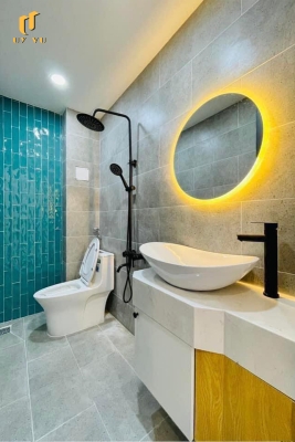 Không gian nhà vệ sinh