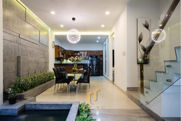 Hình ảnh thực tế phòng bếp ăn - Công trình nhà anh Bội