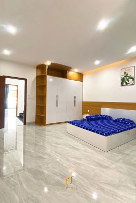 Không gian phòng ngủ nhà anh Khôi