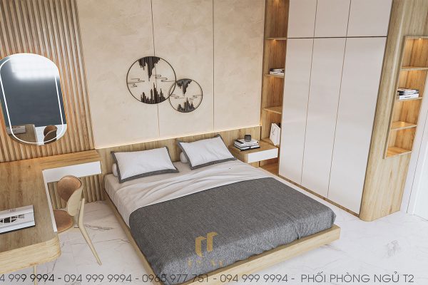 Không gian phòng ngủ thứ 2 tại nhà anh Ngọc