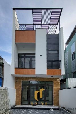 Khu vực mặt tiền nhà anh Hùng Phước Lý