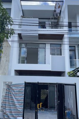 Khu vực mặt tiền nhà anh Khôi