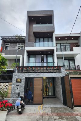 Khu vực mặt tiền nhà anh Tùng