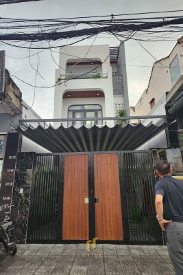 Khu vực mặt tiền nhà chị Nga anh Sơn