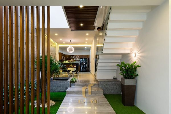 Khu vực phòng bếp nhà anh Bội