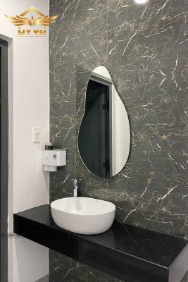 Không gian sang trọng, đẳng cấp của nhà chị Hương Lavabo nhà chị Hương