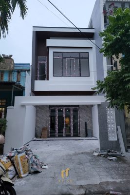 Nhà phố 2 tầng gọn gàng, thông minh - nhà anh Đại Mặt tiền nhà anh Đại