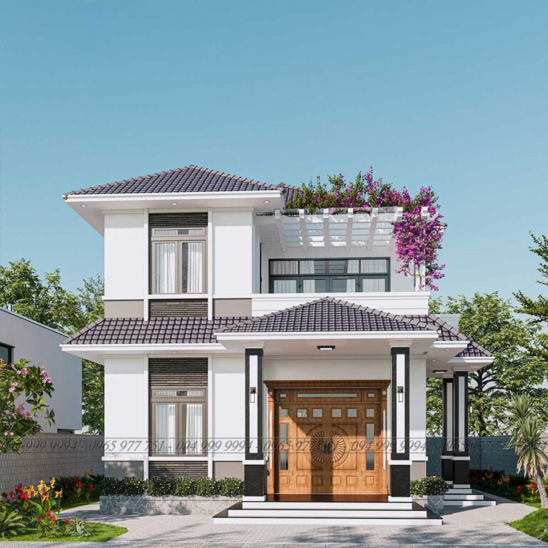 THIẾT KẾ BIỆT THỰ Nhà anh Khương