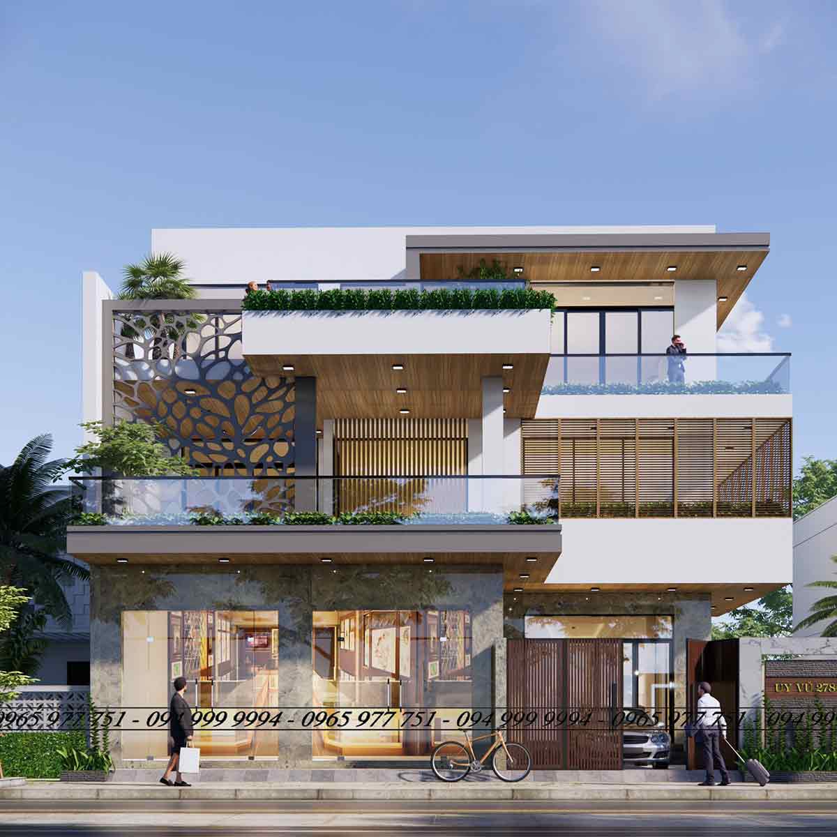 KIẾN TRÚC UY VŨ nhà anh phúc tiệm vàng