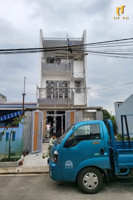 Nhà anh Long - Phần thi công