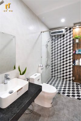 Nhà anh Quang - Không gian nhà vệ sinh