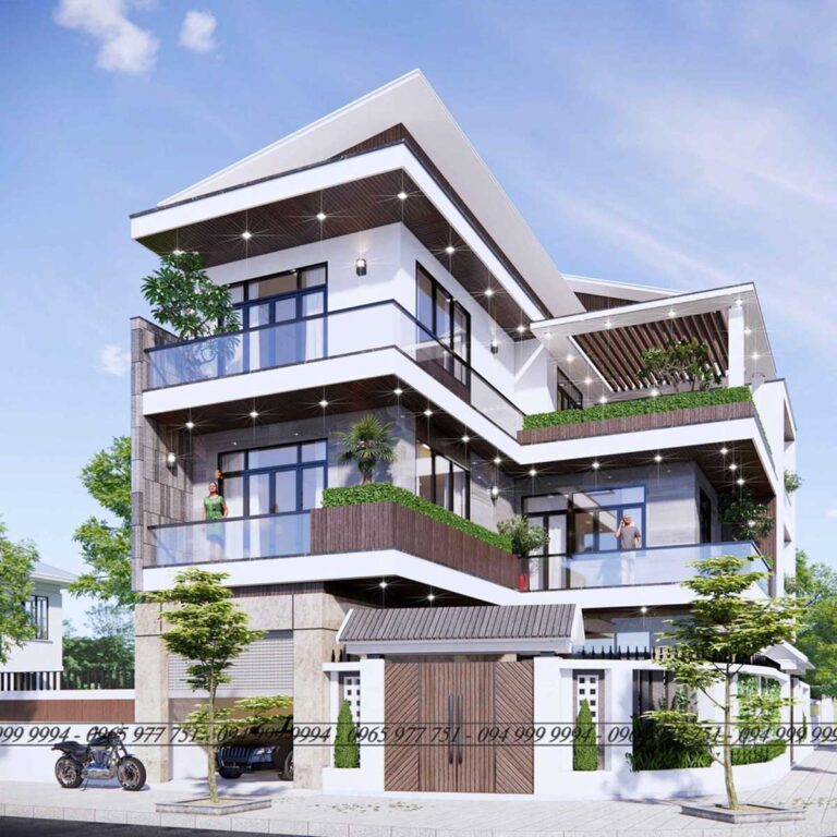 THIẾT KẾ BIỆT THỰ Nhà chị Quỳnh Anh