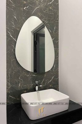 Không gian sang trọng, đẳng cấp của nhà chị Hương Nhà chị Hương - Bồn rửa mặt