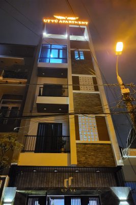 Nhà chị Ngọc Anh - Mặt tiền vào ban đêm