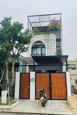 Nhà phố cổ điển và hiện đại cùng thiên nhiên