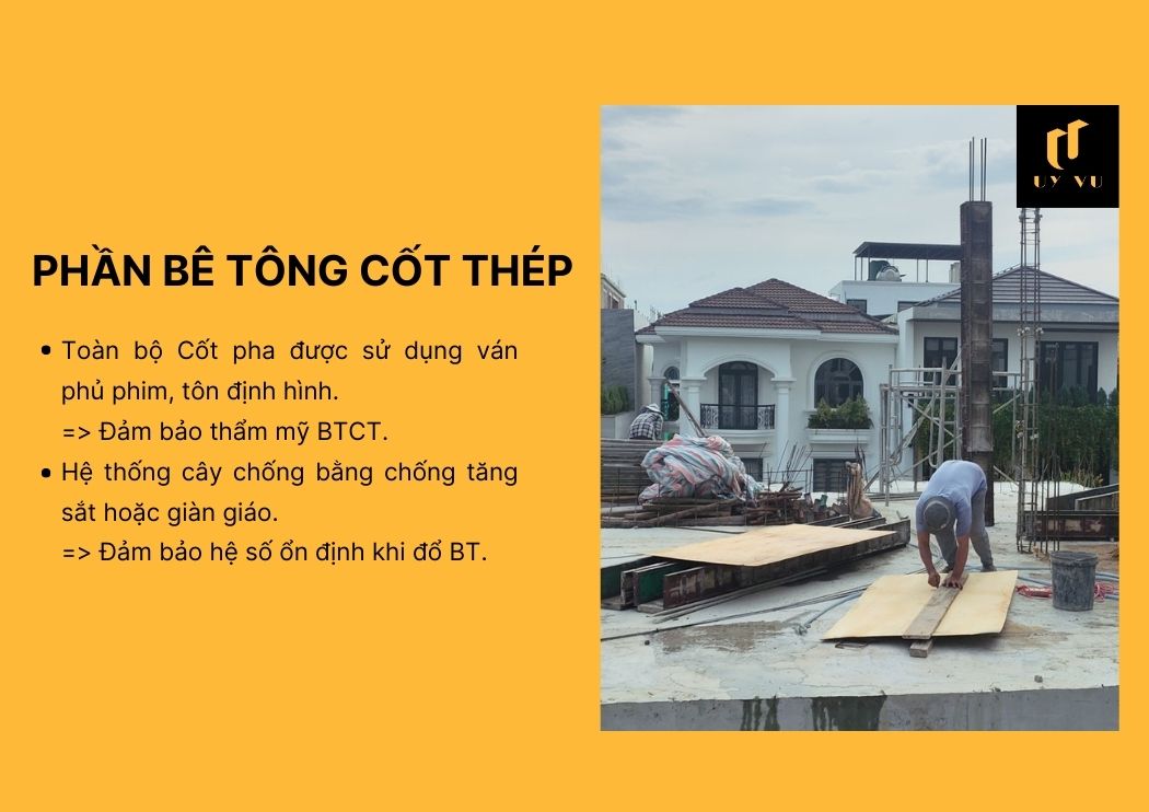 BÁO GIÁ XÂY DỰNG PHẦN THÔ TẠI ĐÀ NẴNG Phần bê tông cốt thép