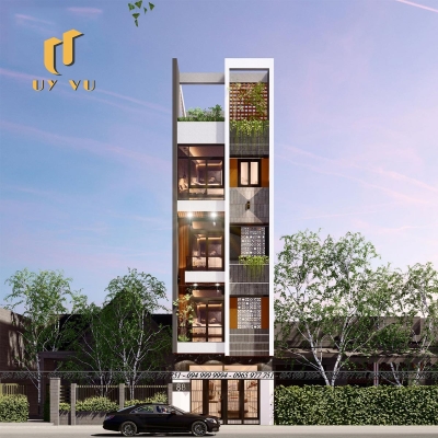 Mặt tiền căn hộ chị Hương