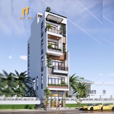 Mặt tiền căn hộ chị Nhung