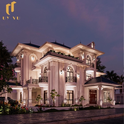 Phối cảnh biệt thự anh Hiếu