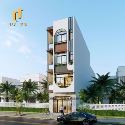 Mặt tiền nhà anh Công