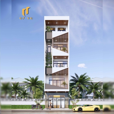 Mặt tiền căn hộ chị Phượng