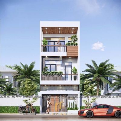 Nhà anh Biển nhà phố hiện đại, đầy đủ tiện ích
