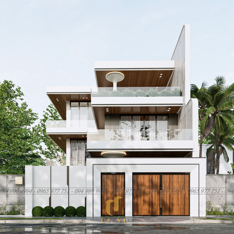THIẾT KẾ BIỆT THỰ Phong cách thiết kế nhà chị Diễm trẻ trung và sang trọng