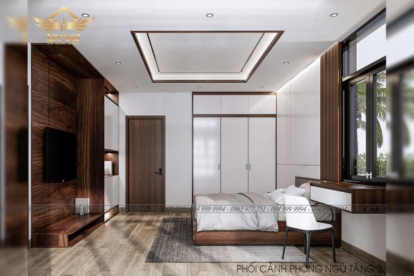 Phối cảnh phòng ngủ 3