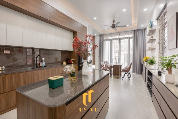 Phòng ăn biệt thự chị Kiều Hương