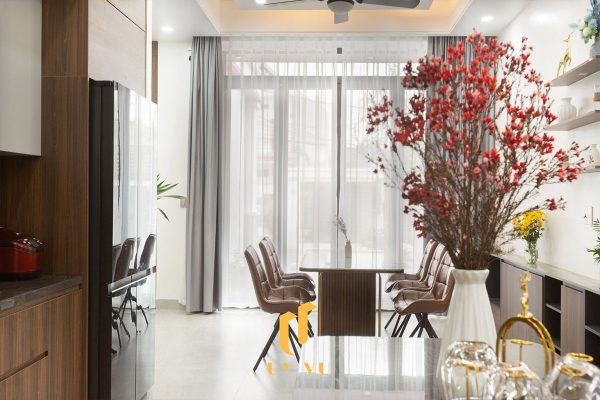 Phòng bếp, ăn biệt thự chị Kiều Hương