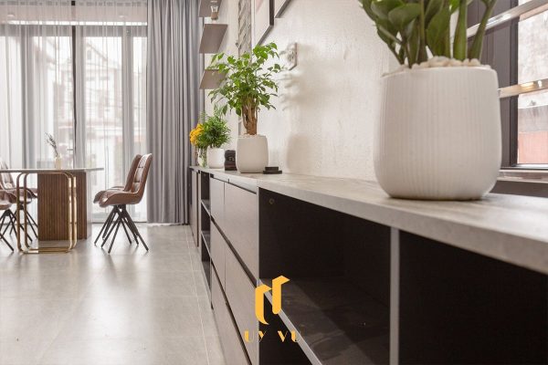 Phòng bếp, ăn biệt thự chị Kiều Hương