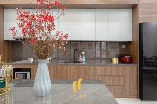 Phòng bếp biệt thự chị Kiều Hương