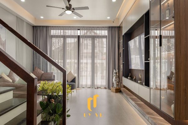 Phòng khách biệt thự nhà chị Kiều Hương