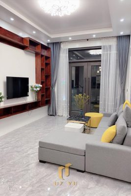 Phòng khách biệt thự chị Linh