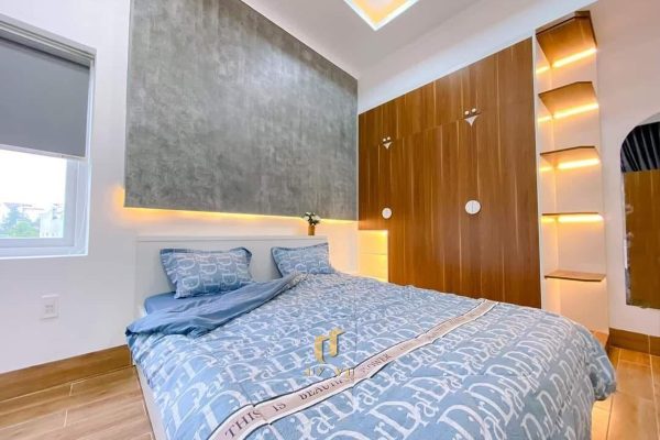 Nhà phố 2 tầng gọn gàng, thông minh - nhà anh Đại Phòng ngủ nhà anh Đại