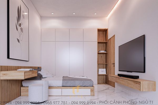 H'House 2 tầng Đà Nẵng thiết kế hiện đại với phòng ngủ tiện nghi